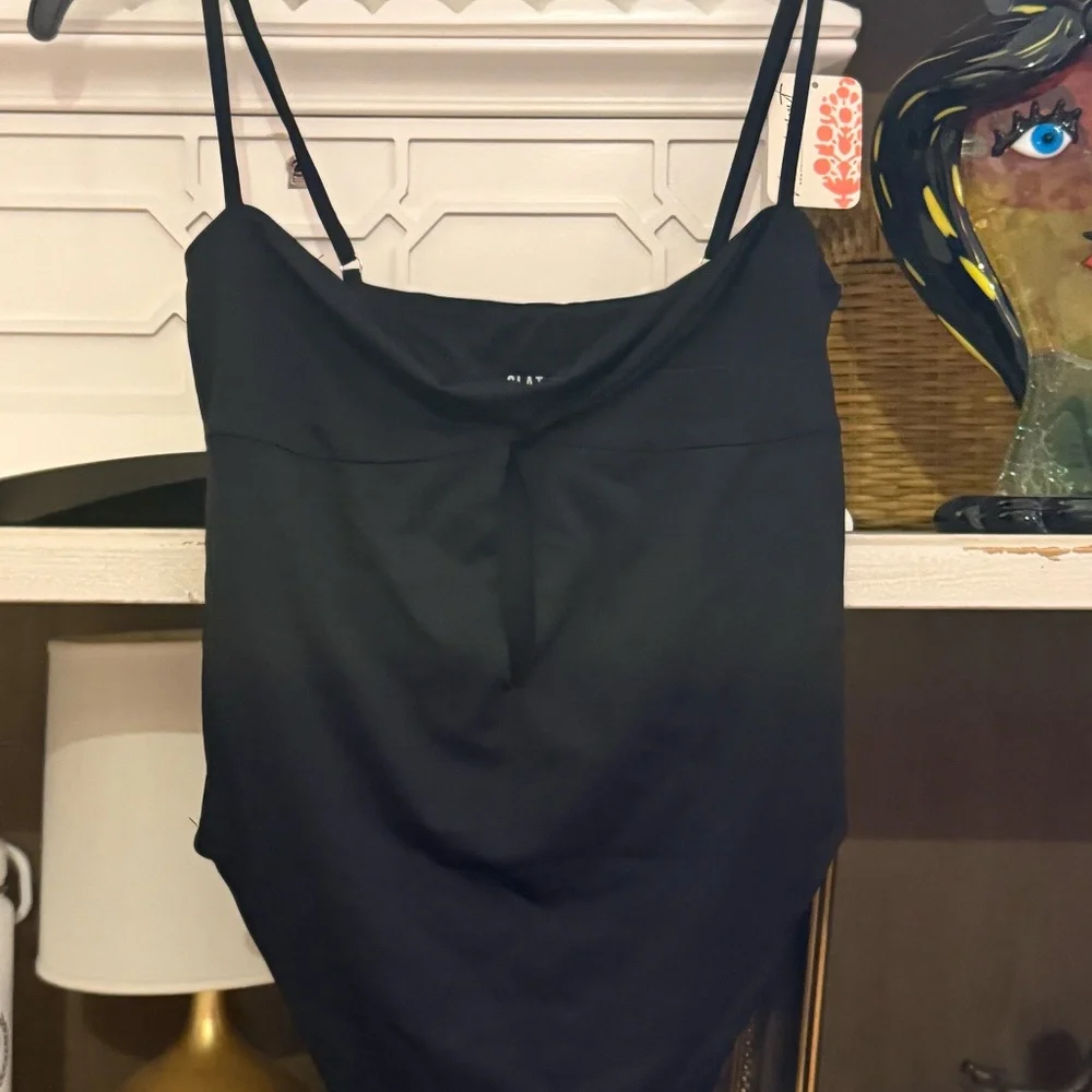 Slate swim black phoenix one piece swimsuit nwt Medium M - Picture 7 of 9
